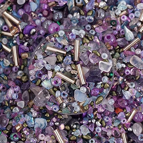 200g/bolsa 24 estilos Várias formas Glitter Stones misturam gemas de cristal de vidro Rinustones para decoração de design de manicure 3D DIY - decoração -