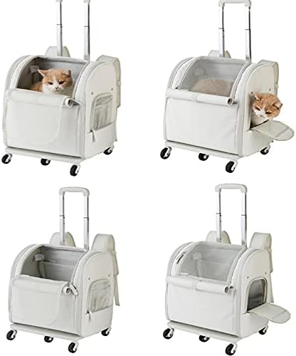 Caixa de carrinho de estimação Pinkpegasus, mochila de animais de estimação, bolsa de cachorro, bolsa de gato para