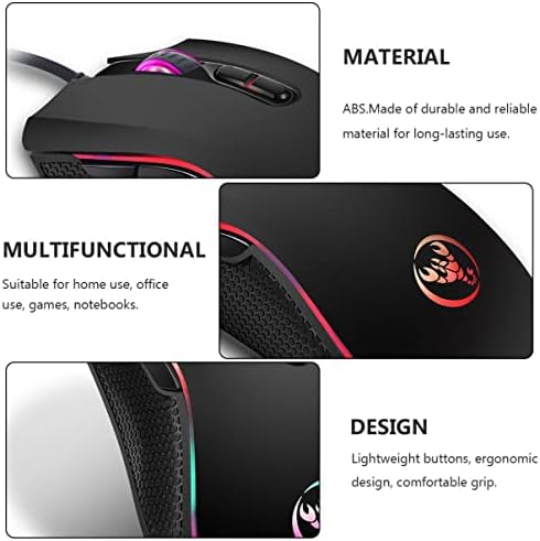 Mobestech mouse mouse mouses sem fio mouses sem fio gaming wired rgb gaming rgb wired Rainbow Computador RGB USB Rainbow mouses