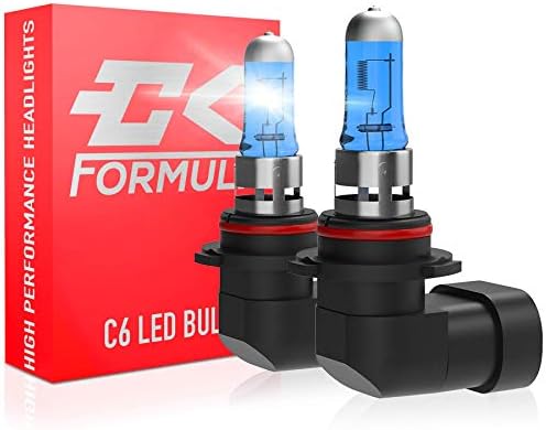 CK Fórmula 9006/HB4 Bulbo de farol de halogênio 5000k 12V 55W Super White Auto Light faróis de luz baixa ou reposição de luz de nevoeiro, 2 lâmpadas