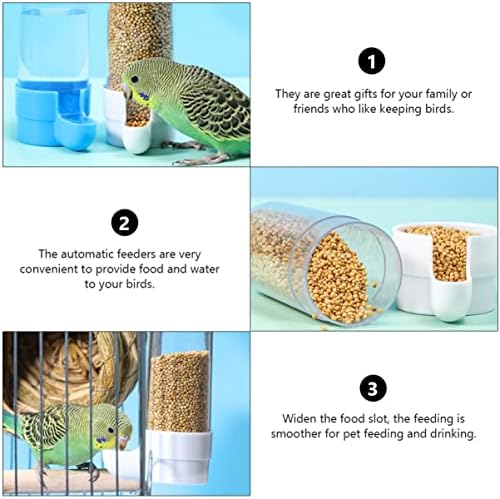 Alimentador de água de frango patkaw alimentador automático alimentador de pássaros- alimentador de água de pássaro alimentador de