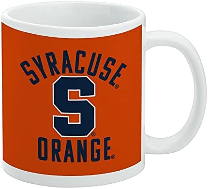 Gráficos e mais caneca de café em cerâmica laranja da Universidade de Syracuse, canecas de presentes para café, chá e bebidas