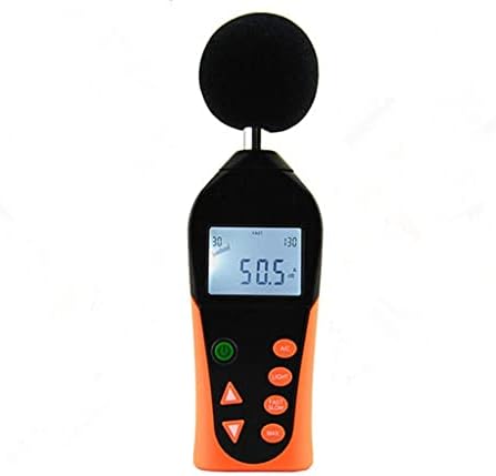 SDFGH Handheld Medidor de ruído Detector Decibel Medidor Testador de ruído Testador de ruído Alta precisão Nível de som Instrumento