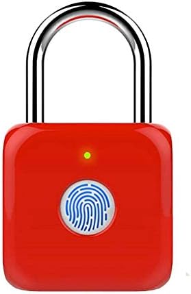 CDYD USB Recarregável Padlock de impressão digital Smart Press Lock Metal Ligent Keyless para Bolsa de caixa de bagagem