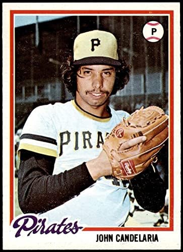 1978 Topps 190 John Candelaria Pittsburgh Pirates NM+ Piratas