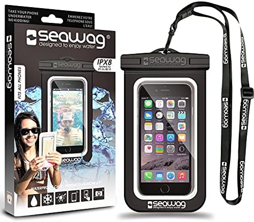 Capa de telefone sem germes de algas marinhas para smartphone preto/branco