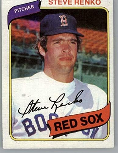 1980 TOPPS 184 Steve Renko DP Boston Red Sox MLB Baseball Base Trading Card