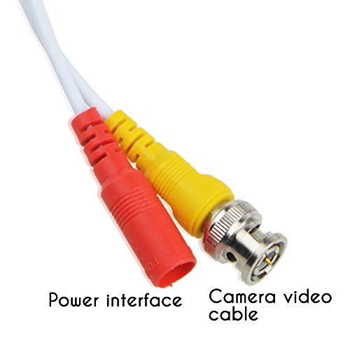 J-Zmqer White 65ft BNC Extension Cable compatível com a câmera Swann SWPRO-1080MSD-US 1080P