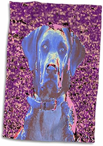 3drose Cassie Peters Dogs - Um cachorro descolado de Angeandspot - toalhas