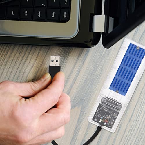 SOLustre USB Drive Drives 2pcs plástico rígido acionamento flash storage storage plugue de plugue de escritório M. Adaptador