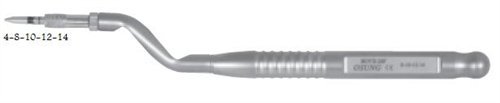 Osung Bovx28f Dental convexo Osteotom, E 2,8 mm