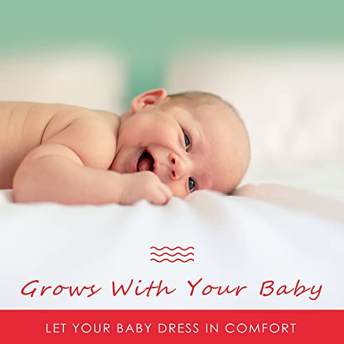 Langsprit 6 embalagem fralda de pano de bebê com inserções altamente absorventes, fraldas reutilizáveis ​​para bebês, fraldas de pano