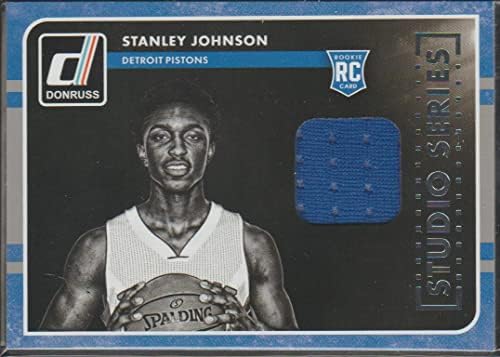 Stanley Johnson 2015-16 Panini Donruss - Estudio Series Rookie Jerseys #13