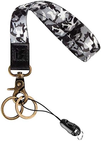 Corda de mão do pulso de Ironseal, Camuflagem Patterl Pulset Strap for Keys Chain Chain Stort for Men