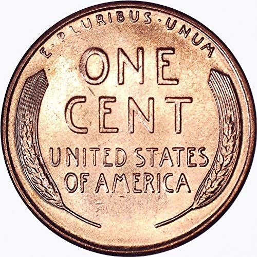 1958 D Lincoln Wheat Cent 1c Brilliant não circulado