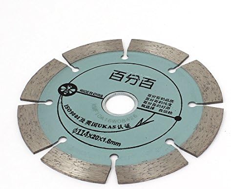 Aexit Marble Granit-E Wheels e discos de corte de diamante de diamante cerâmica Roda de corte de corte 114 mm x 20mm rodas de corte x 1,8 mm