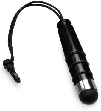 Caneta de caneta DATO L-F500, BoxWave® [Mini Capacitive Stylus] Pen de caneta capacitiva de ponta de borracha para Dato L-F500-Jet Black