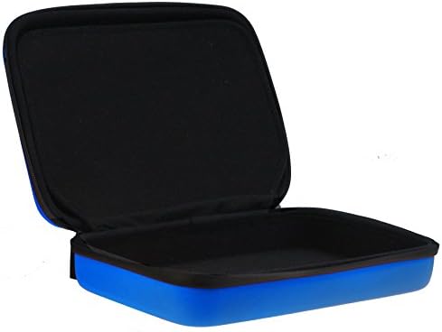 Navitech Blue Hard Protetive portátil portátil Case binocular compatível com a Nikon Monarch 10x30