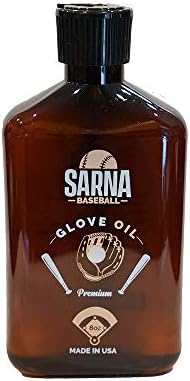 Sarna Baseball Softball Luve Oil - Use em luvas de beisebol, luvas de softball - Ótimo para quebrar novos equipamentos - feitos nos