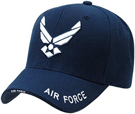 Empresas de formigas. U.S. Air Force Bordado Navy Blue Wings Hat - Militar