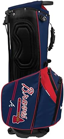 Atlanta Braves Caddy Carry Carry Hybrid Golf Bag MLB