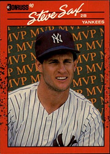 1990 DonRuss Bonus MVPS BC-22 Steve Sax NM-MT Yankees