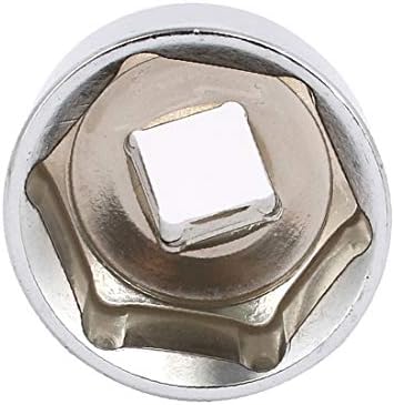 X-Dree 1/2 polegada de acionamento quadrado 1-3/16 polegadas 6 pontos de impacto de impacto Silver Tom de prata 2pcs (acionamento