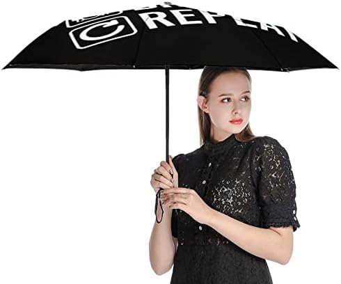 Coma tambor de sono Repita 3 dobras Abra automática Close Anti -V Umbrella Travel Umbrella Portable Summer Umbrellas