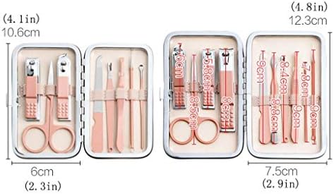 Conjunto de Clipper de unhas, kit de manicure, cortadores de unhas/pedicure kit doméstico adulto adulto aço inoxidável unhas de