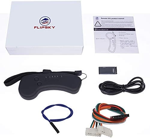Flipsky 2.4GHz Remote VX1 para skate elétrico DIY/Long Board Remote Controller com receptor universal a 50 metros