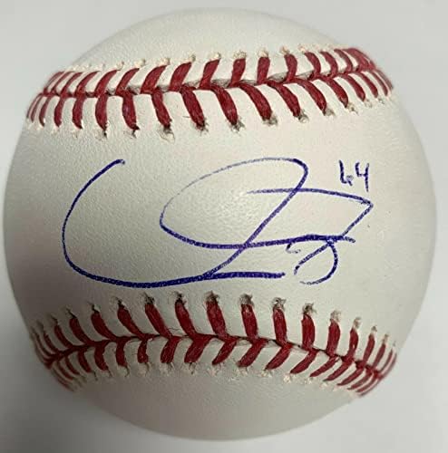 Caleb Ferguson assinou MLB Baseball PSA RG30265 Dodgers - Bolalls autografados