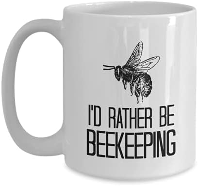 Prefiro ser apicultura | Apicultor caneca | Copo de joelhos de abelha | Abelhas