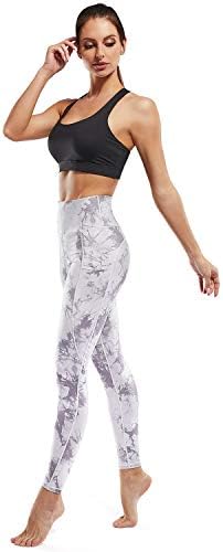 G4Free High Caist Yoga Calça com bolsos leggings para mulheres que executam calças de treino de calças justas