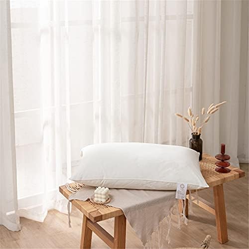 Travesseiro sawqf color sólido algodão material de pescoço macio travesseiros para travesseiro de dormir núcleo