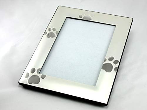 Skyway Puppy Dog Paw Print Pet Picture Frame Silver - 4 x 6