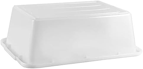 HOIGON 5 PACK 8L BURS PLÁSTICOS COMERCIAIS Tubs com alças, banheiras de barra de caixa de caixa de caixa comercial
