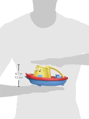 Brinquedos verdes Tug Boat Yellow - CB2