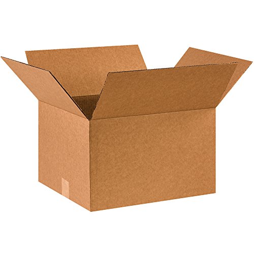 Caixa EUA 16 x 14 x 10 caixas de papelão corrugadas, média de 16 l x 14 w x 10 , pacote de 25 | envio, embalagem, movimentação,