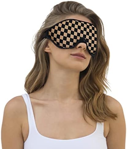 2023 Máscara de sono da moda, máscara de dormir para mulheres, máscara de olho em blackout com contornos em 3D de bloqueio leve, macio e confortável, adequado para viagens/ioga/soneca
