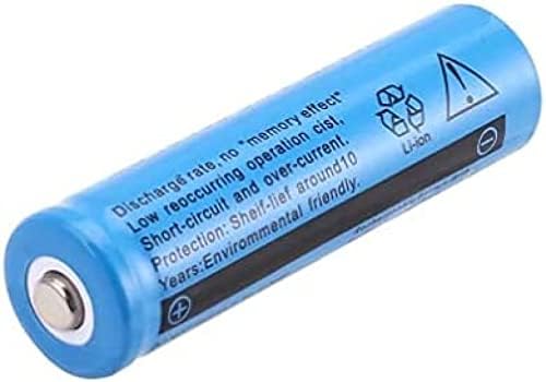 Baterias recarregáveis ​​de íons de lítio Morbex 3.7V, baterias de lítio de alta capacidade de 9900mAh, para luzes solares,