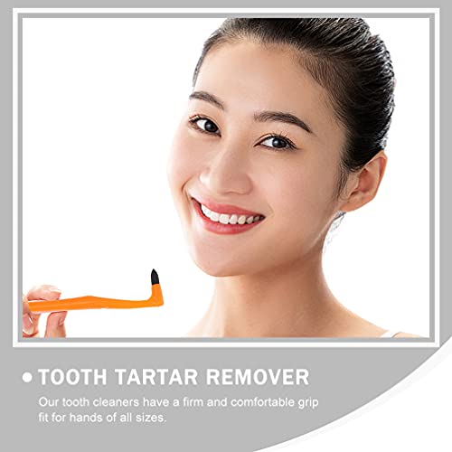 Removedor de dente do doitool 10pcs Removedor de dente Brace dental Brace Dental Brush Interdental Tártaro Apreciação
