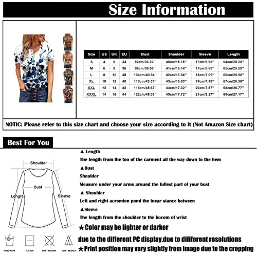 Nokmopo feminino Spring Tops Summer moda moda casual manga curta o pescoço de cor tops de cor, camisas de tamanho