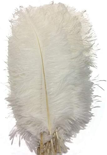 Cenfry 100pcs Avestruz Feathers 16-18 polegadas Plumes para Centropes de Casamento Decoração em casa