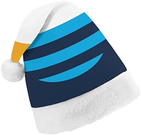 A bandeira do povo do chapéu de Natal de Milwaukee personalizou o chapéu de Papai Noel Decorações de Natal