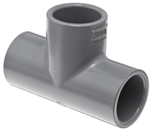 Spears 801-C Série CPVC Pipe Fitting, Tee, Anexo 80, 1 soquete