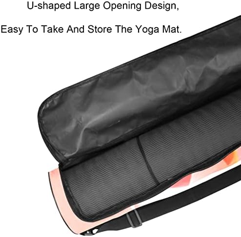 Bolsa de transportadora de tapete de ioga de limão com alça de ombro de saco de ginástica de saco de ginástica