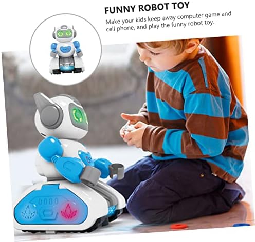 Toyvian Robot Bot Bots Kids Robot Robô Programável Robô Falando Robô Mini Robô Robô Dança Robô de Robô Robô Robô Robô Robô Toy Toy para Infantil Robot Electric Robot Doll sem