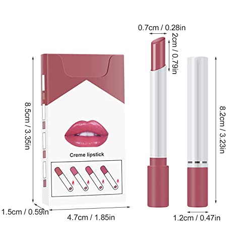 Lipstick de pele de contexto 4 Conjunto polarizado Alteração de batom longo conjunto de veludo-libra de veludo para