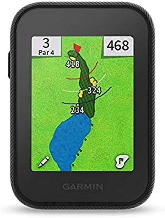 Abordagem Garmin G30, GPS de golfe portátil com tela sensível ao toque de 2,3 polegadas e acessórios de carabiner de cordão para dispositivos