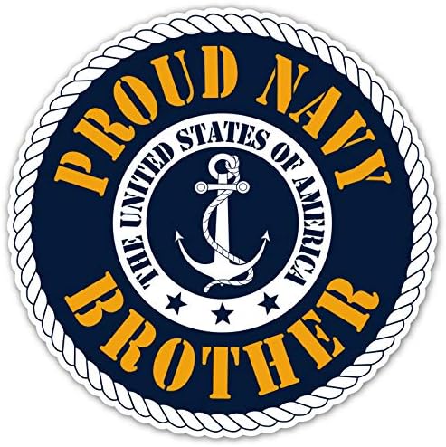 Mãe da Marinha Orgulhosa - Forças Armadas dos EUA Força Naval Militar | Marinha orgulhosa Family Bumper Sticker Decal